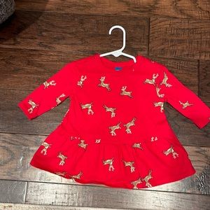 6-12 month rain deer dress. Never worn